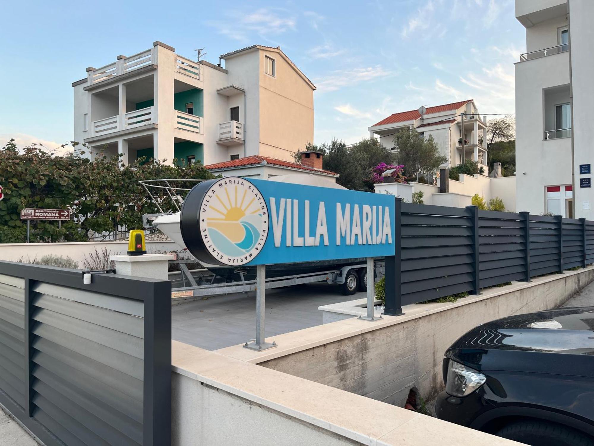 Villa Marija Слатине Екстериор снимка